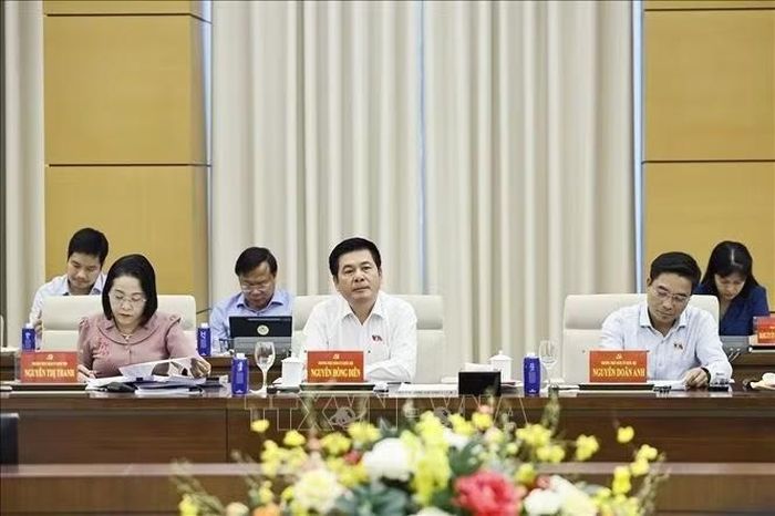 Lãnh đạo Quốc hội dự hội nghị. Ảnh: TTXVN.
