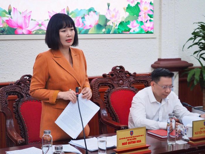 Bà Ngô Quỳnh Hoa, Phó Cục trưởng Cục Phổ biến, giáo dục pháp luật và Trợ giúp pháp lý (PBGDPL&TGPL) cho biết, dự thảo Nghị định được kết cấu gồm 06 chương, 35 điều (tăng 15 điều so với Nghị định số 15/2014/NĐ-CP). 