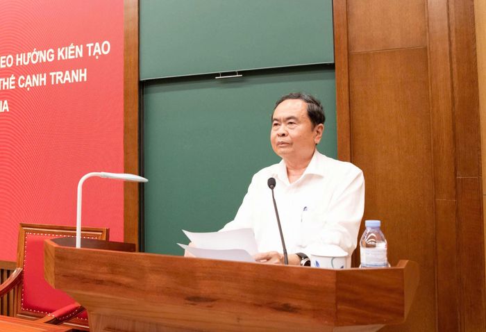 Chủ tịch Quốc hội Trần Thanh Mẫn. Ảnh: Media QH
