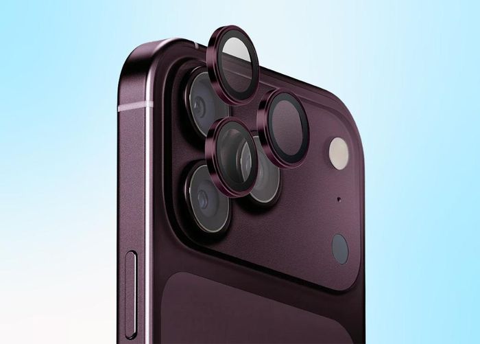 Kính bảo vệ cụm camera Uniq siêu mỏng 0,25 mm cùng chuẩn truyền sáng 98,5%