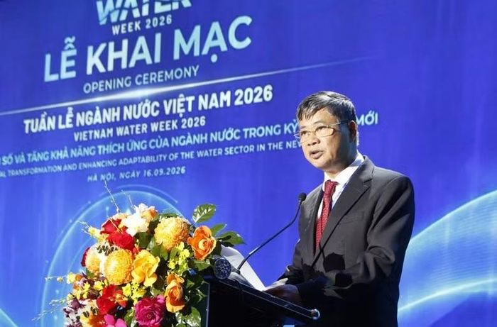 Ông Nguyễn Ngọc Điệp, Chủ tịch VWSA cho biết ngành Nước Việt Nam đang bước vào một giai đoạn phát triển mới với yêu cầu ngày càng cao về chuyển đổi số, thích ứng với biến đổi khí hậu. (Ảnh: PV/Vietnam+)