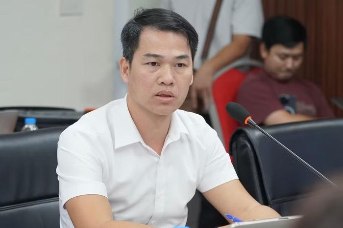 Ông Lê Văn Bình, Phòng Khoa học Công nghệ, Ban Quản lý dự án Thăng Long. (Ảnh: PV/Vietnam+)