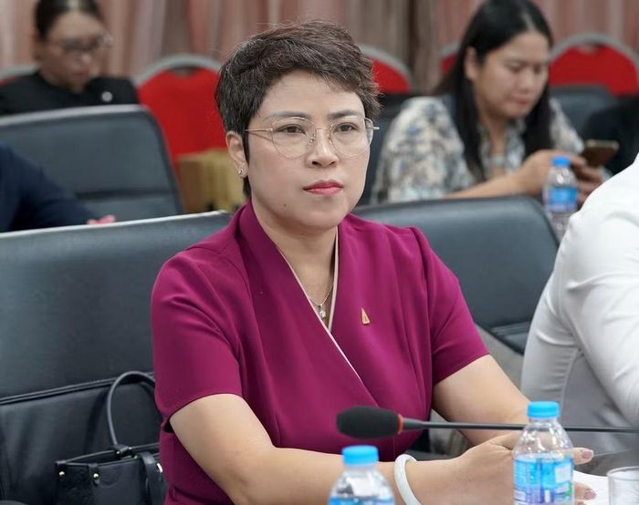 Bà Bùi Thị Thanh Xuân, Phó Tổng Giám đốc, Tổng Công ty cổ phần Bảo hiểm Ngân hàng thương mại cổ phần Công thương Việt Nam. (Ảnh: PV/Vietnam+)