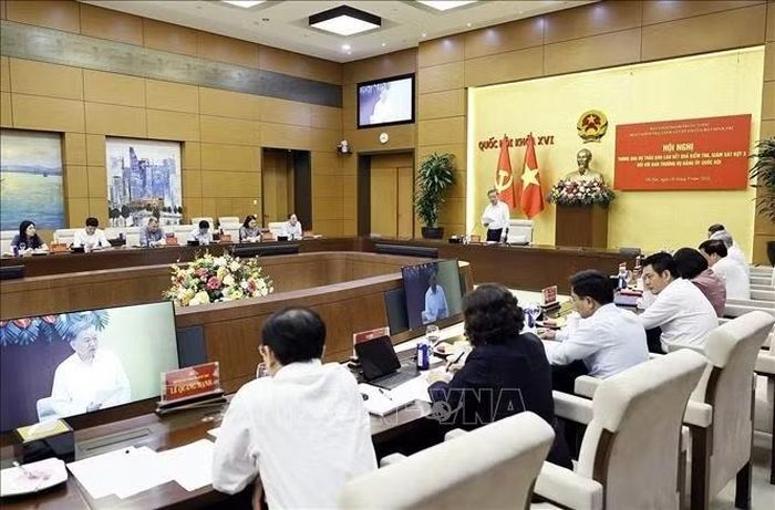 Tổng Bí thư, Chủ tịch nước Tô Lâm, Trưởng Đoàn Kiểm tra, giám sát số 218 phát biểu. Ảnh: Doãn Tấn/TTXVN.