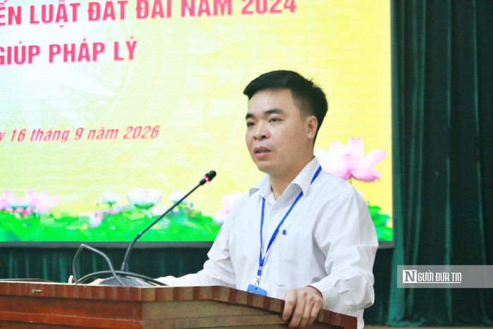 Ông Lê Thế Chuyên - Phó Chủ tịch UBND xã Phúc Thịnh.