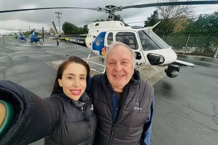 Eliana Moreno và George Marciniw đã được xác định là nạn nhân trong vụ tai nạn trực thăng. (Ảnh: NBC)