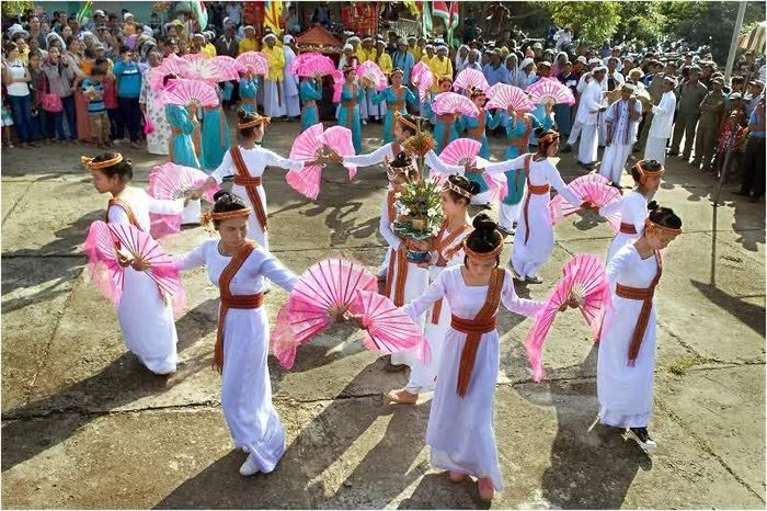 Lễ hội Katê được tổ chức nhằm phát huy các giá trị truyền thống gắn với phát triển du lịch địa phương. Ảnh tư liệu