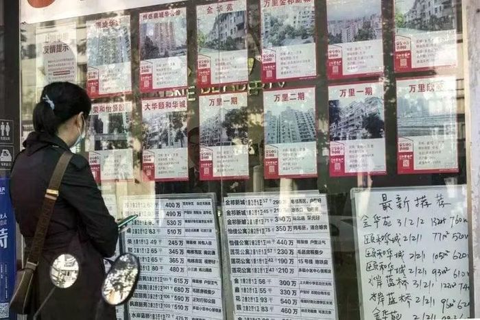 Nhà đất rao bán nhiều nhưng tiêu thụ khó. Ảnh: Sohu.