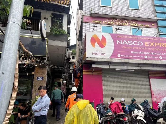 Con ngõ xảy ra vụ cháy đau lòng. N.H.