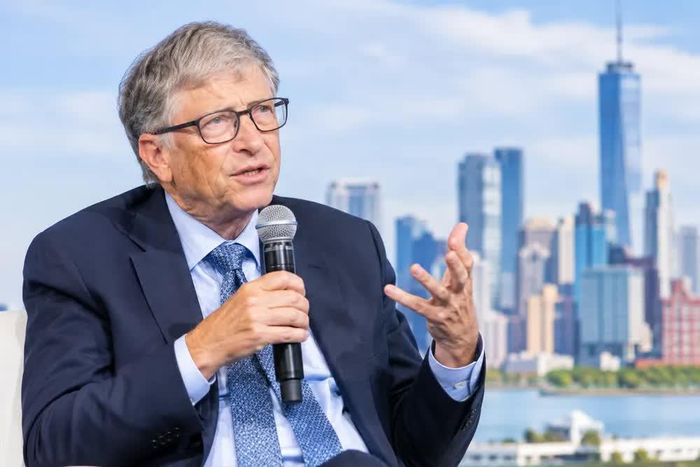 Tỷ phú Bill Gates. Ảnh minh họa: AI