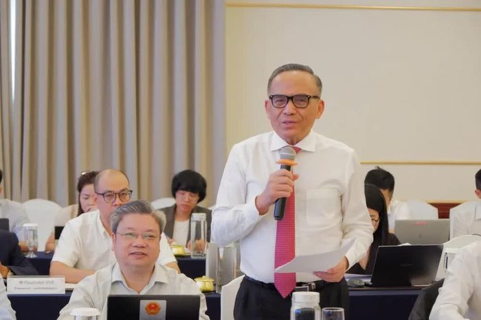  Chủ tịch Horea Lê Hoàng Châu phát biểu 