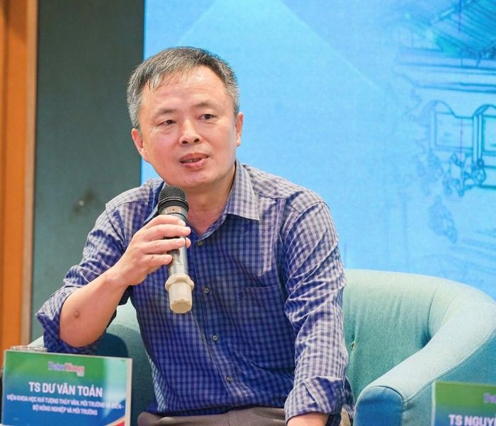 Tiến sỹ Dư Văn Toán-Viện Khoa học Khí tượng Thủy Văn, Môi trường và Biển - Bộ Nông nghiệp và Môi trường. Ảnh: Anh Nguyễn/Bnews/vnanet.vn