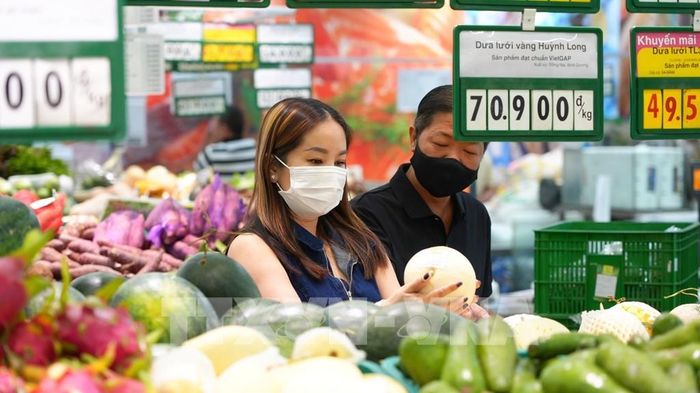 Các sản phẩm OCOP của tỉnh Tây Ninh được đưa vào hệ thống phân phối, tiếp cận thị trường và phục vụ nhu cầu tiêu dùng của người dân. Ảnh: Minh Phú - TTXVN