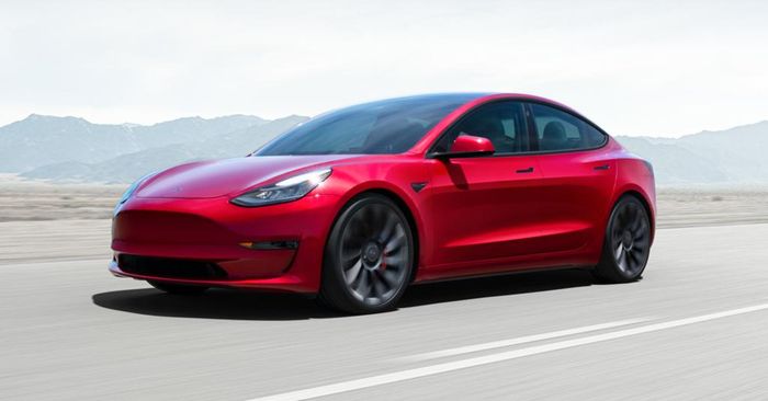 Mẫu xe điện Tesla Model 3. Ảnh: Tesla