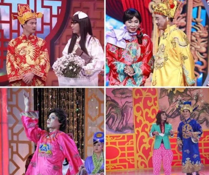 Hình tượng Cô Đẩu trong Táo Quân trở thành một trong những vai diễn gắn liền với tên tuổi NSND Công Lý. Ảnh: NSX