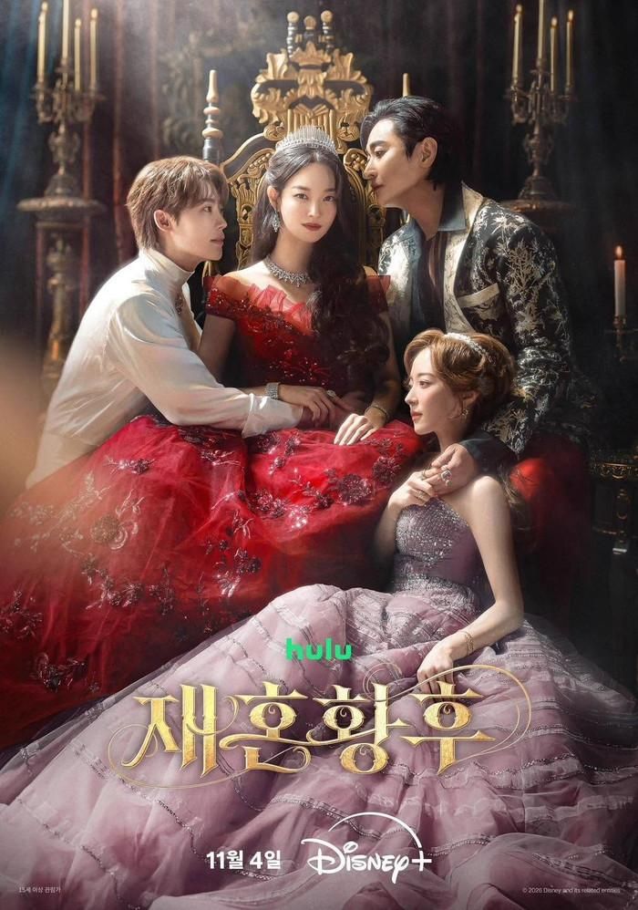 Poster mới phim 'Hoàng hậu tái hôn'.