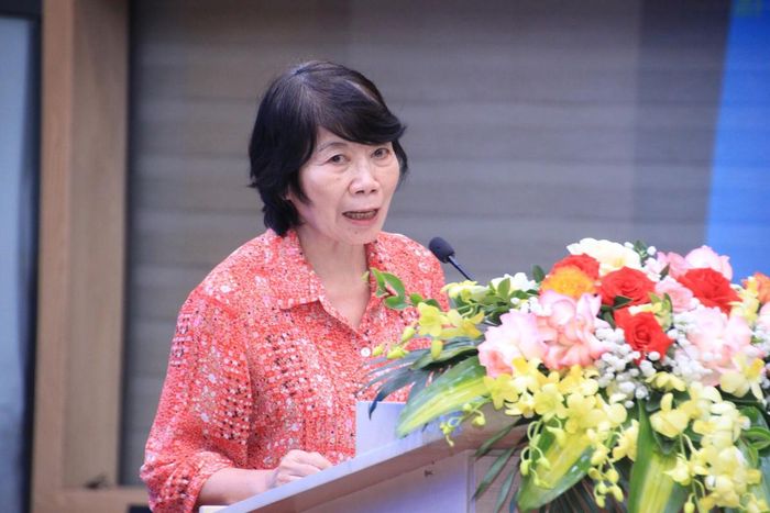 TS. Dương Thị Thanh Mai, nguyên Viện trưởng Viện Khoa học Pháp lý, Bộ Tư pháp, phát biểu