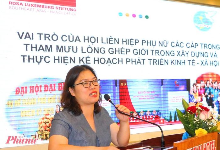 TS Nguyễn Thị Thanh Thủy, chuyên gia nghiên cứu chính sách xã hội và giới (Học viện Phụ nữ Việt Nam)
