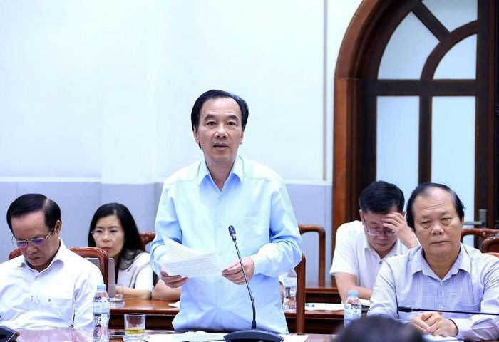 TS. Ngô Sách Thực, nguyên Phó Chủ tịch Ủy ban Trung ương MTTQ Việt Nam, phát biểu