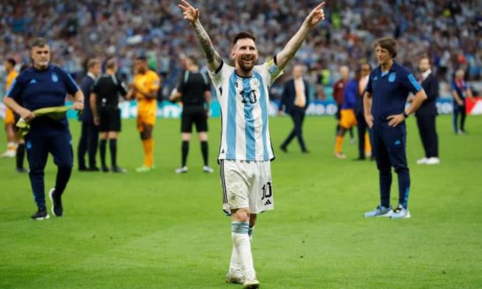 Messi chuẩn bị có trận đấu cuối cùng trong màu áo đội tuyển quốc gia. Ảnh: Tom Jenkins/The Guardian