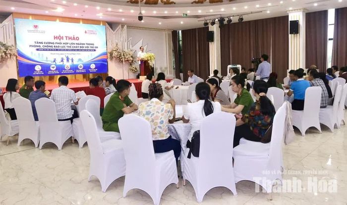 Hội thảo trao đổi kinh nghiệm trong phòng, chống bạo lực thể chất đối với trẻ em.