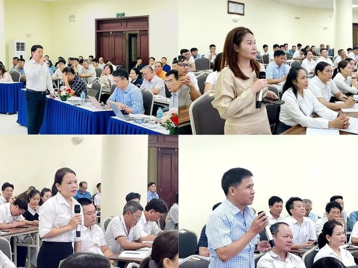 Từ những vướng mắc thực tế tại cơ sở, các chuyên viên, học viên cùng ông Nguyễn Văn Hải, Phó Trưởng Ban Kinh doanh EVNNPC trao đổi, phân tích và thống nhất phương án xử lý phù hợp.