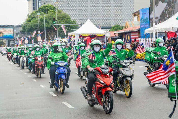 Tài xế Grab hoạt động tại Malaysia. Ảnh: Grab.