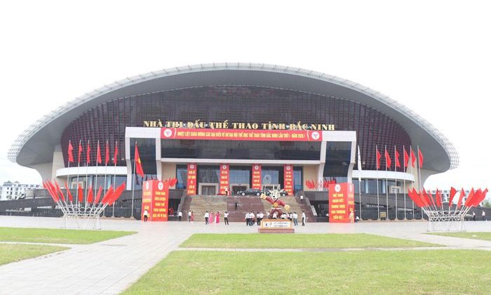 Nhà Thi đấu thể thao tỉnh Bắc Ninh, phường Bắc Giang là nơi diễn ra nhiều sự kiện thể thao lớn của tỉnh, giải đấu quốc gia, quốc tế.