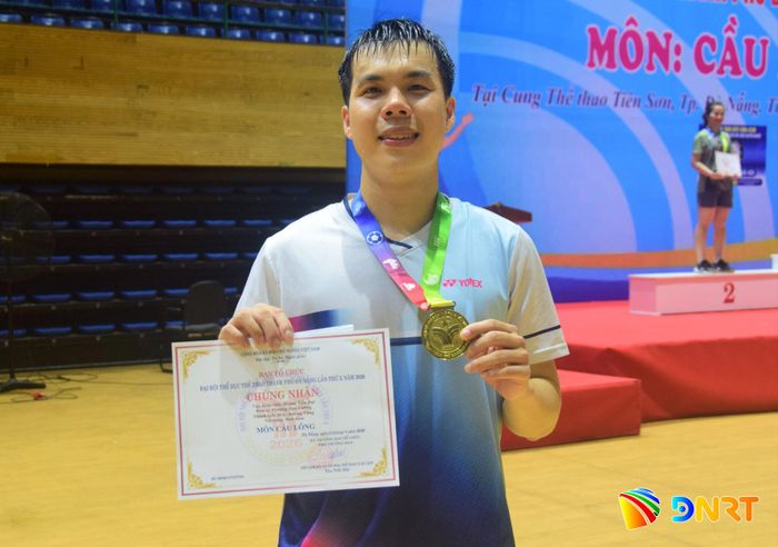 Vận động viên Hoàng Tiến Đạt: Ảnh: NGUYÊN KHANG