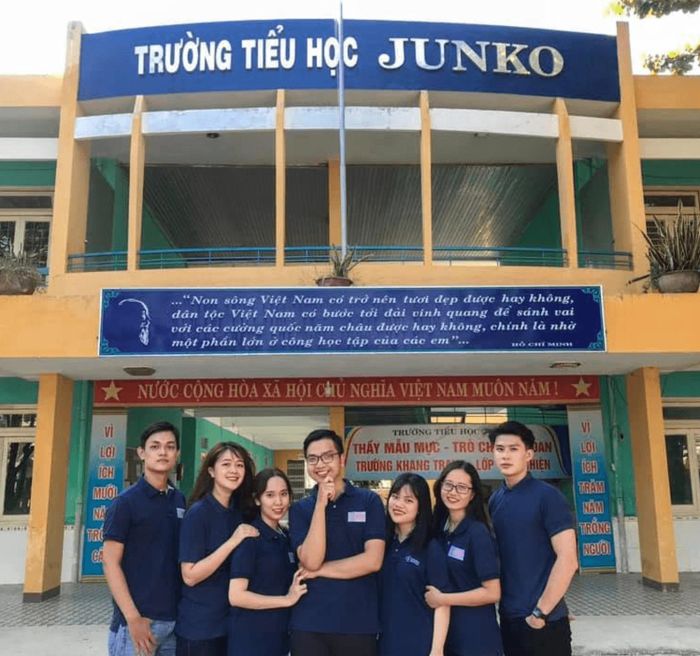 Bảo Quyên tham gia các hoạt động tình nguyện cùng tổ chức Junko. Ảnh do nhân vật cung cấp
