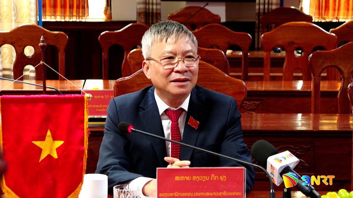 Phó Bí thư Thành ủy, Chủ tịch HĐND thành phố Nguyễn Đức Dũng phát biểu tại chương trình. Ảnh: HOÀN VŨ - VĂN HÙNG