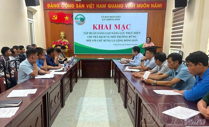 Quỹ Bảo vệ và Phát triển rừng tỉnh tăng cường tập huấn, nâng cao năng lực thực hiện chi trả DVMTR cho các chủ rừng.