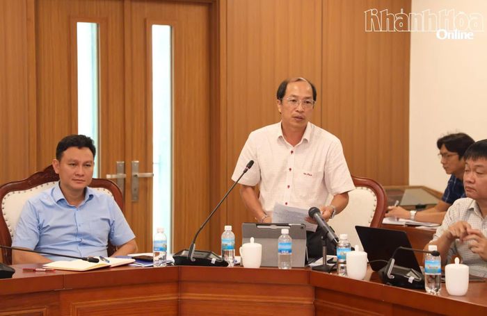 Lãnh đạo Sở Công Thương giải đáp một số nội dung tại buổi làm việc.