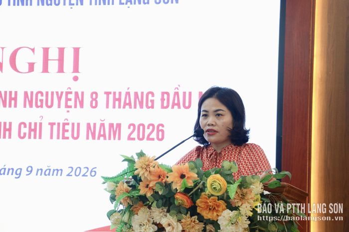 Lãnh đạo Hội Chữ thập đỏ tỉnh báo cáo đánh giá công tác HMTN 8 tháng đầu năm 2026 và yêu cầu hoàn thành chỉ tiêu năm 2026