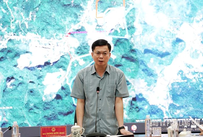 Đồng chí Phó Chủ tịch Thường trực UBND tỉnh phát biểu chỉ đạo tại cuộc kiểm tra