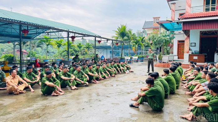 Quang cảnh lớp tập huấn.