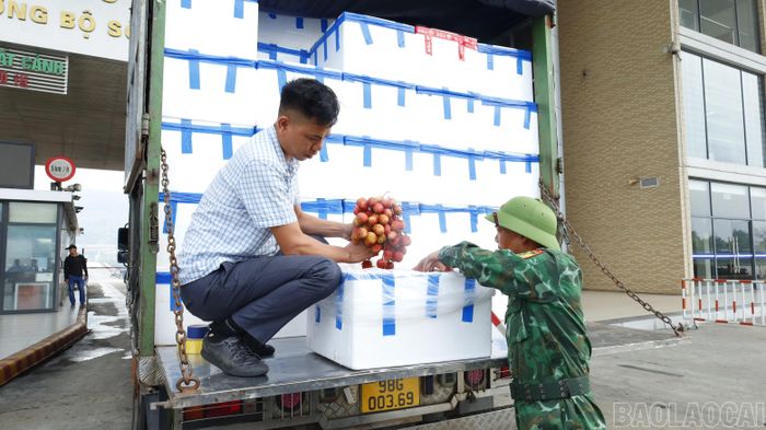 Hàng hóa luôn được tạo điều kiện thuận lợi khi thông quan qua các cửa khẩu của tỉnh Lào Cai.