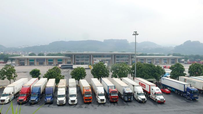 Hạ tầng các cửa khẩu của Lào Cai ngày càng hiện đại.