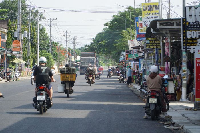 Quốc lộ 28B qua Lương Sơn, đoạn ngã 3 Đại Ninh (Ảnh tư liệu)
