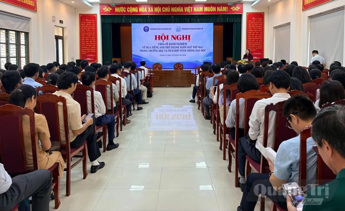 Quang cảnh hội nghị - Ảnh: H.L