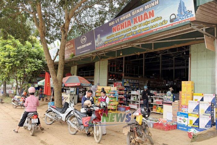 Hoạt động giao thương tại xã Phiêng Pằn.