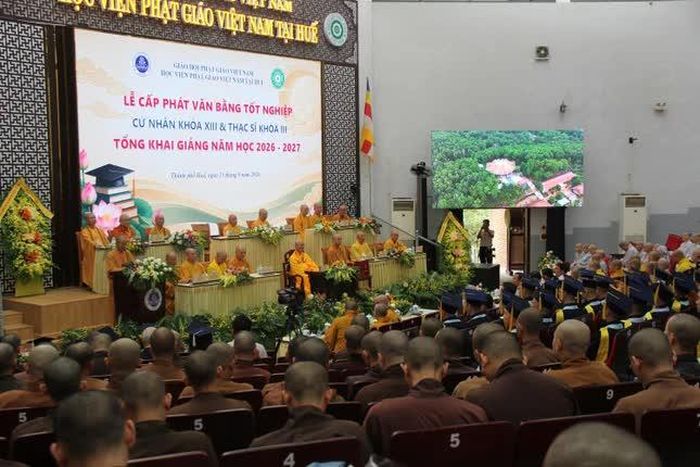 Quang cảnh buổi lễ