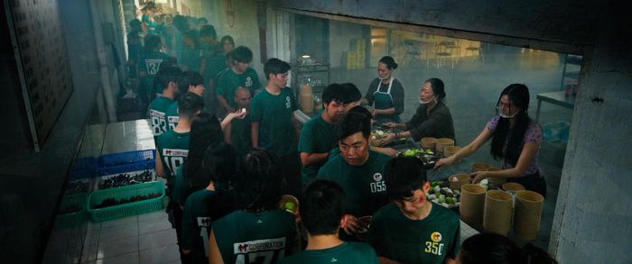 Một cảnh trong phim "Trại buôn người".