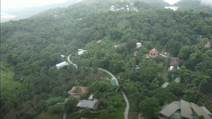 Một góc ngọn Núi Cấm, xã Núi Cấm, tỉnh An Giang. 