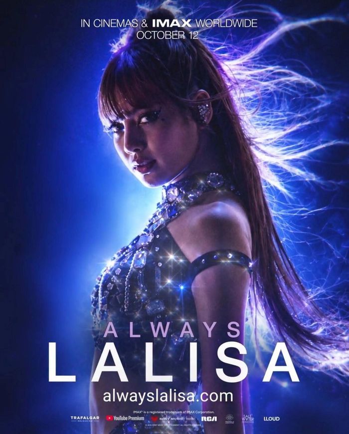 Poster phim tài liệu "Always Lalisa". (Ảnh: LLOUD).