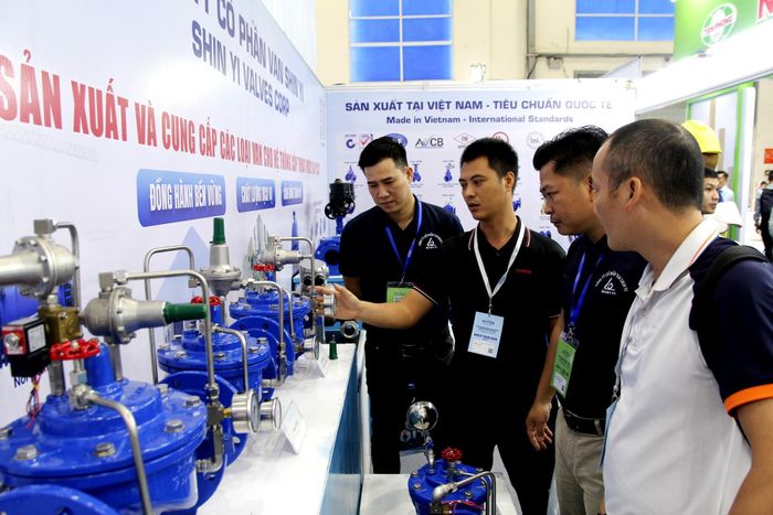 Nhiều công nghệ mới được giới thiệu tại Triển lãm Tuần lễ ngành Nước Việt Nam 2026.