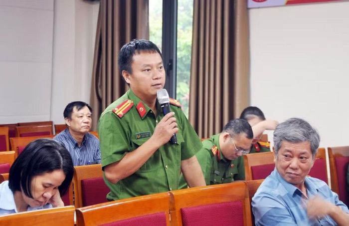 Các đại biểu thảo luận các tình huống thực tế tại địa phương nhằm nâng cao hiệu quả phòng ngừa, phát hiện và xử lý kịp thời các rủi ro ngay từ ban đầu.