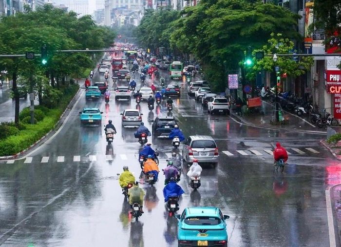 Mưa lớn có thể gây ngập cục bộ tại vùng trũng thấp. Ảnh minh họa