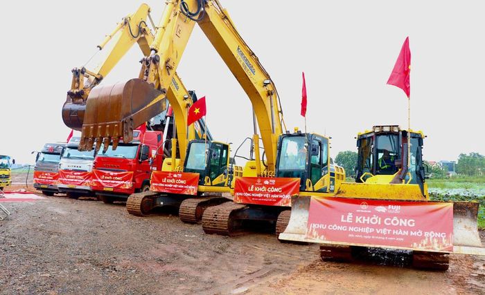 Khu công nghiệp Việt - Hàn được định hướng trở thành một khu công nghiệp hiện đại, đồng bộ, xanh và bền vững. (Ảnh: Cổng thông tin điện tử Bắc Ninh).