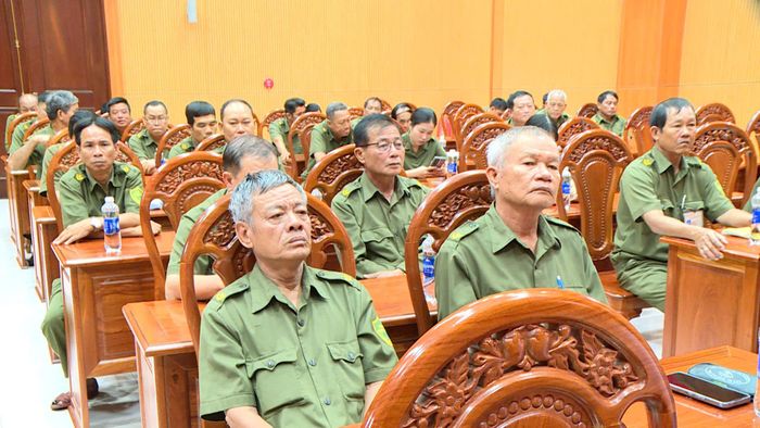 Các đại biểu cùng lực lượng tham gia tập huấn
